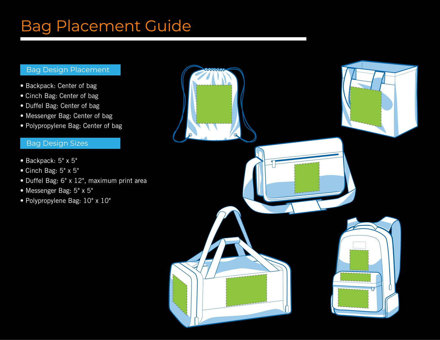 Proper Placement Guide(s)