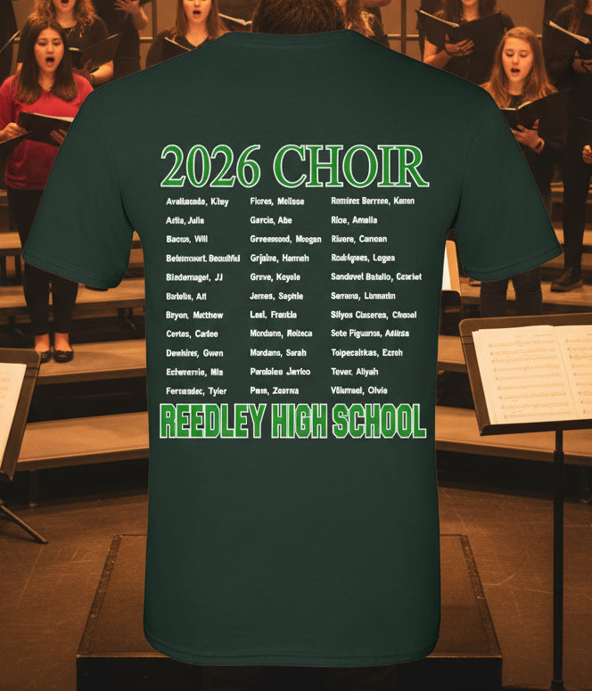 Reedley Choir Spirit Wear