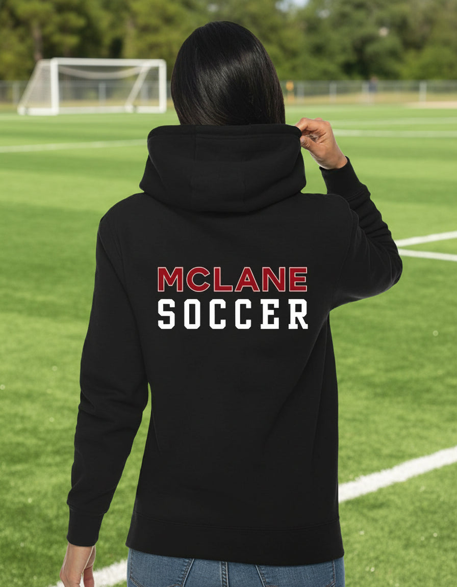 New McLane Soccer Hoodie 2 Sided Design