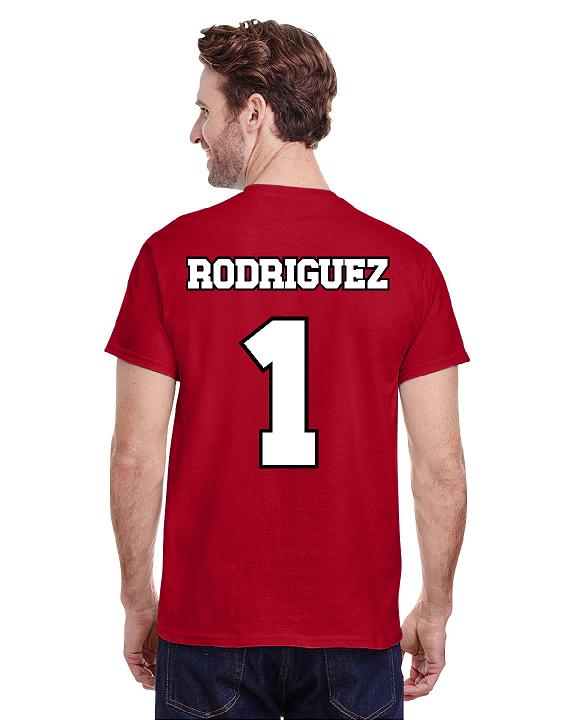 McLane Soccer 2 Sided Red Shirt