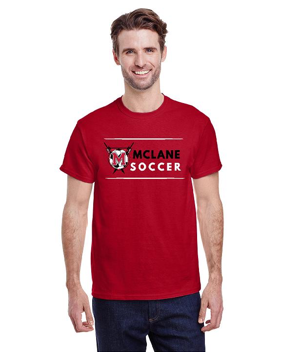 McLane Soccer 2 Sided Red Shirt