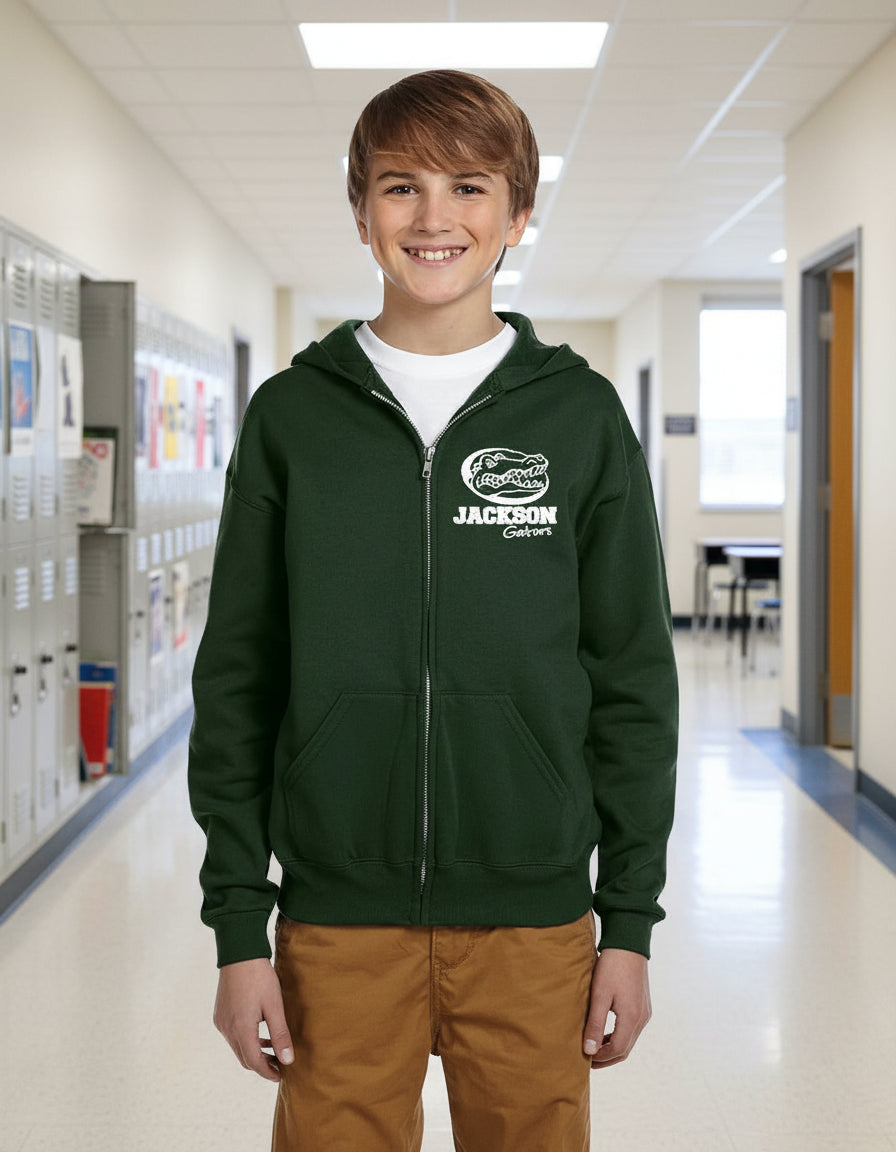 Jackson Youth Full Zip sweater