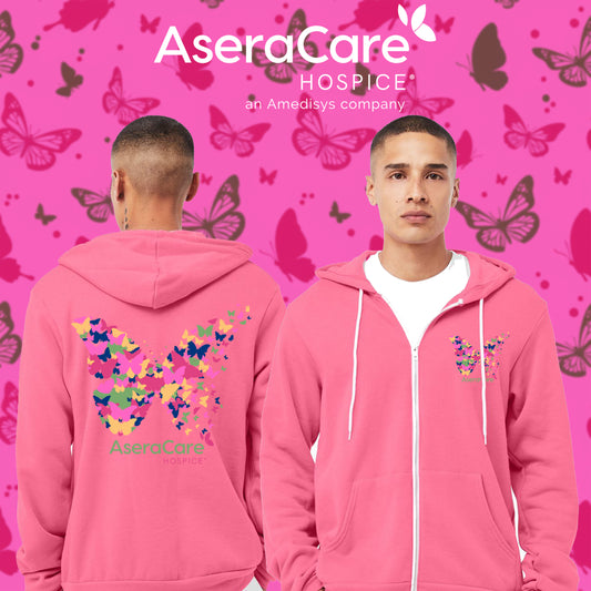 Unisex Full Zip Up Hoodie