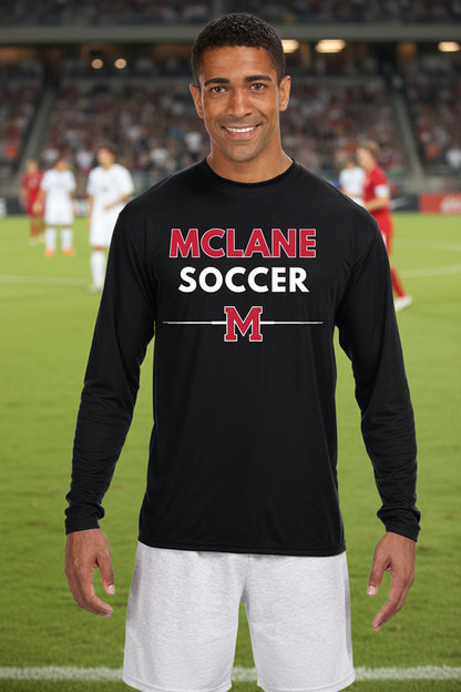 Men's Performance Dri Fit Long Sleeve With Name & Number