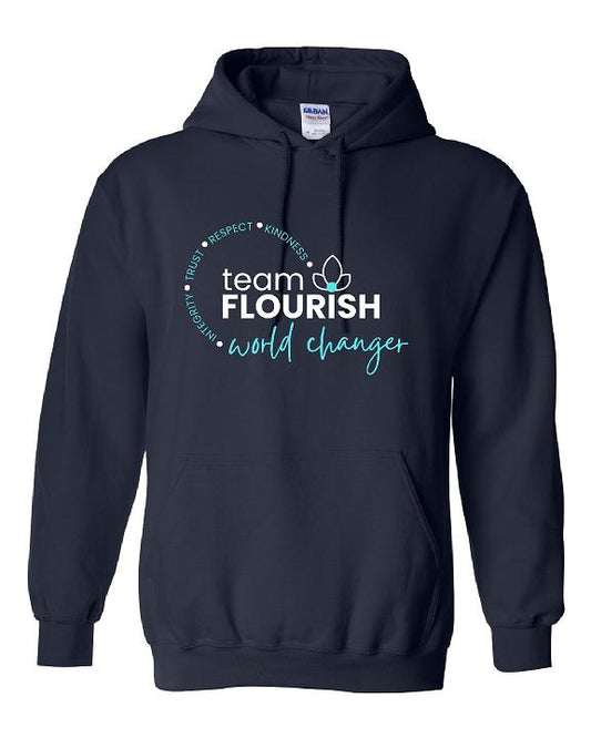 Team Flourish Unisex Hoodie Glitter
