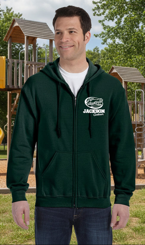 Adult Unisex Full Zip Hoodie